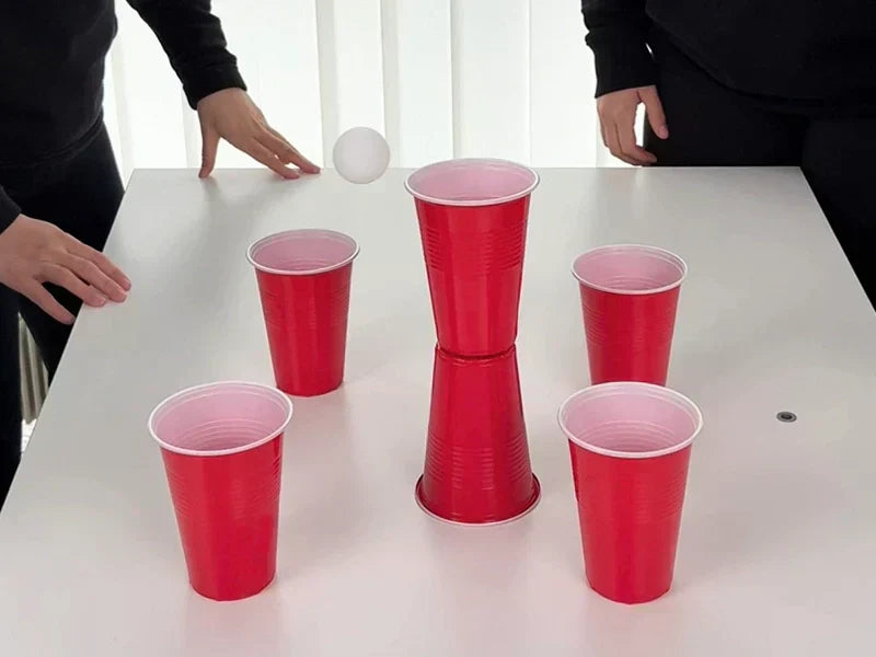 Topp 5 festspel med ett Beer Pong-set