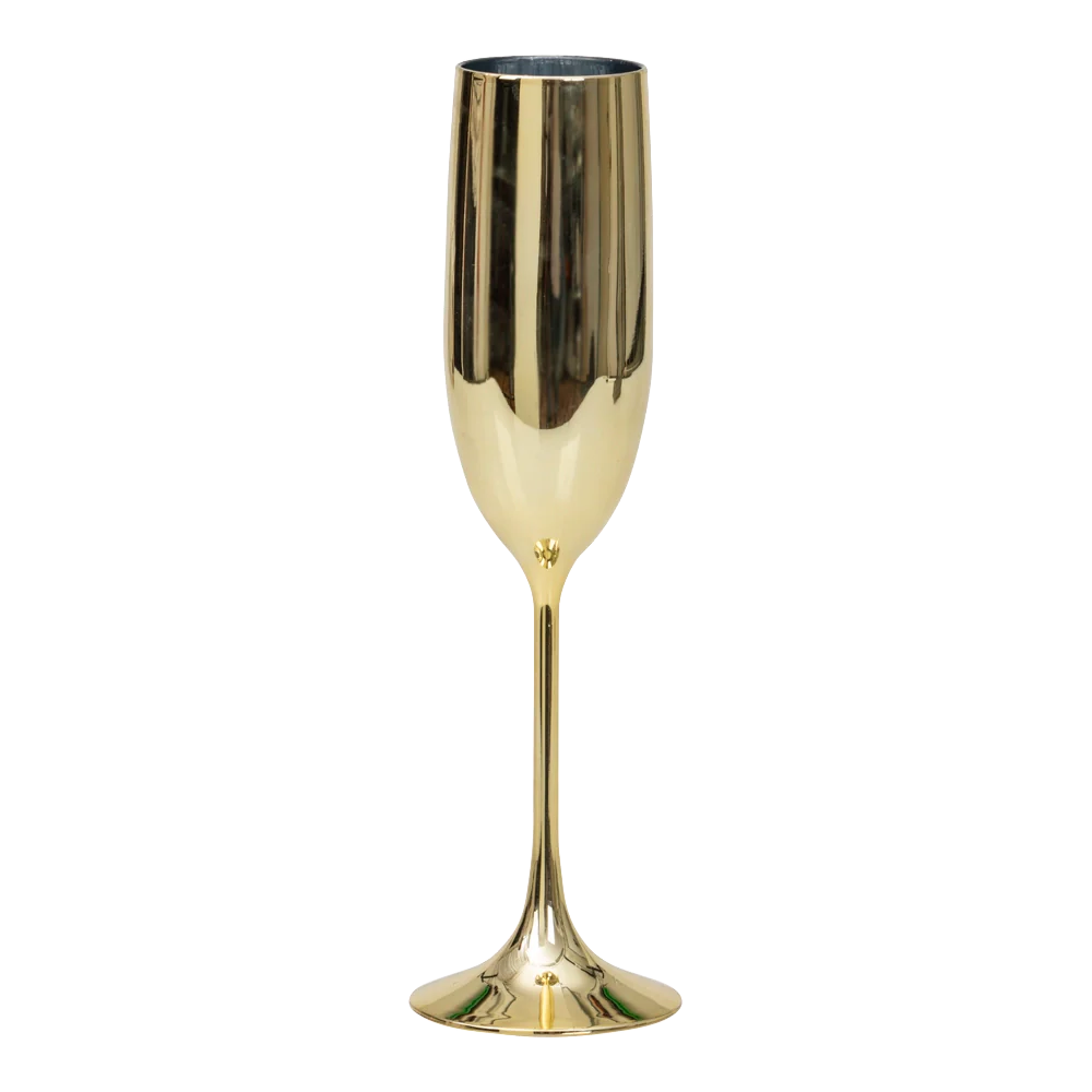 Champagneglas guld