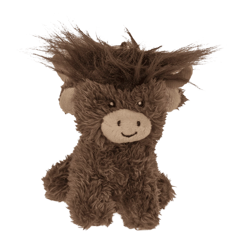 Nyckelring mjukis highland cattle