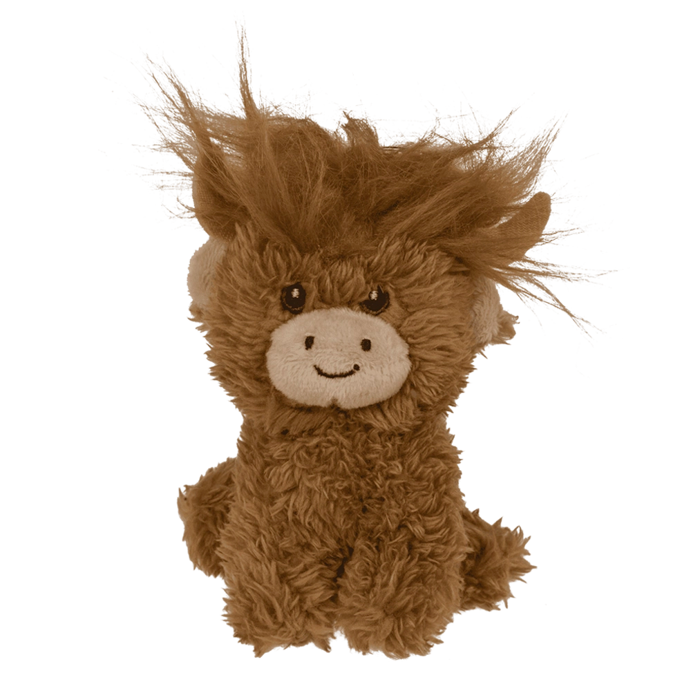 Nyckelring mjukis highland cattle
