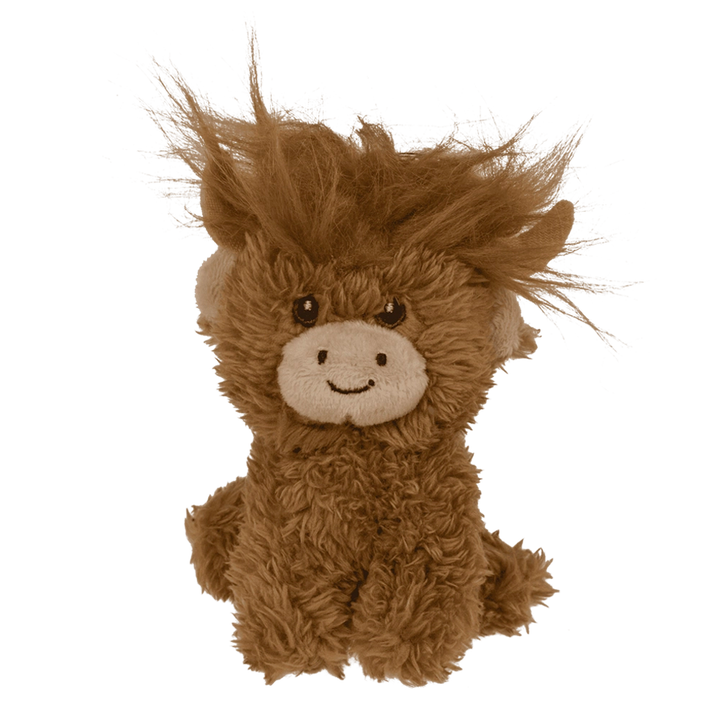 Nyckelring mjukis highland cattle