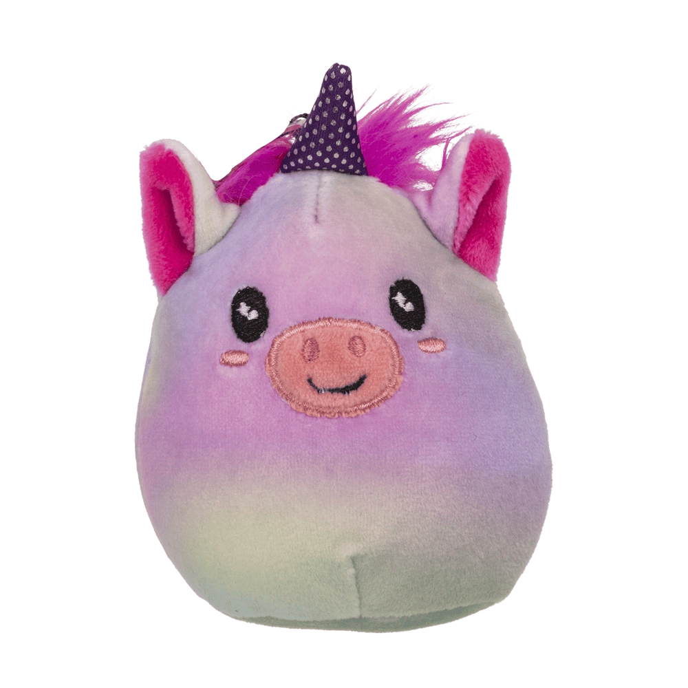 Nyckelring mjukis squish pets