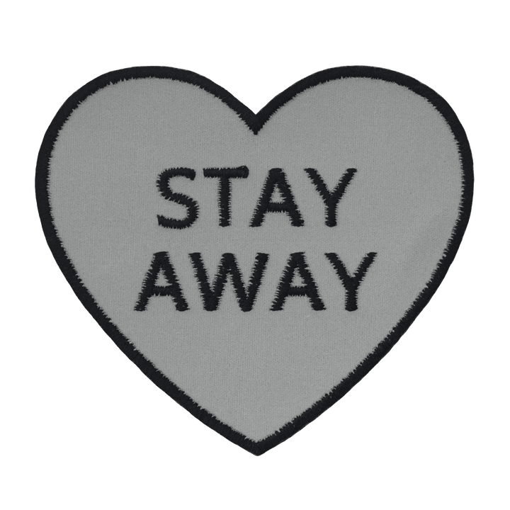 Stay away - reflexmärke